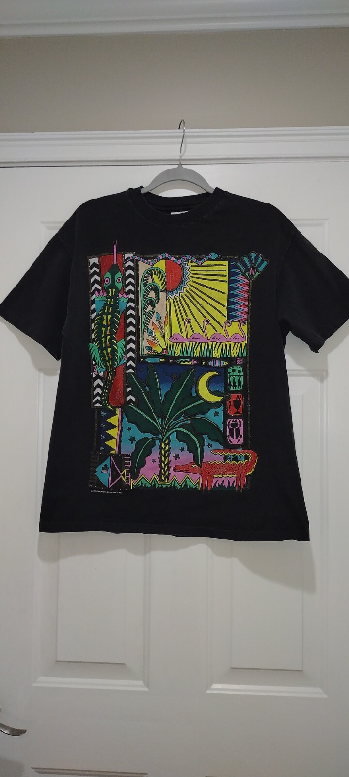 Vintage 1991 Southern Silk Screen Graphic Shirt Size Large gallery