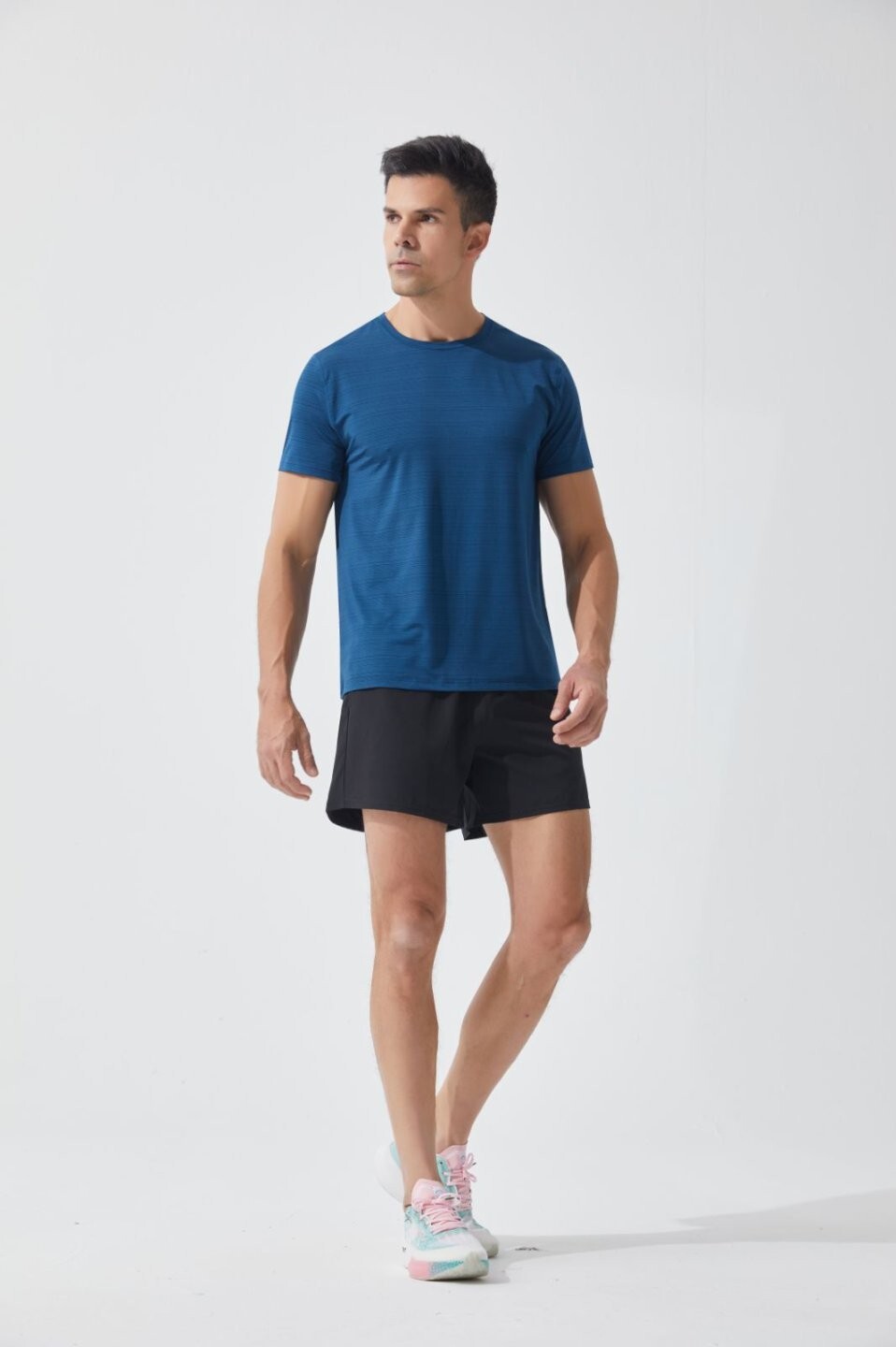 Men's Short Sleeve UPF 50+ Sun Protection Shirts Quick Dry Rashguard Swim Shirt gallery