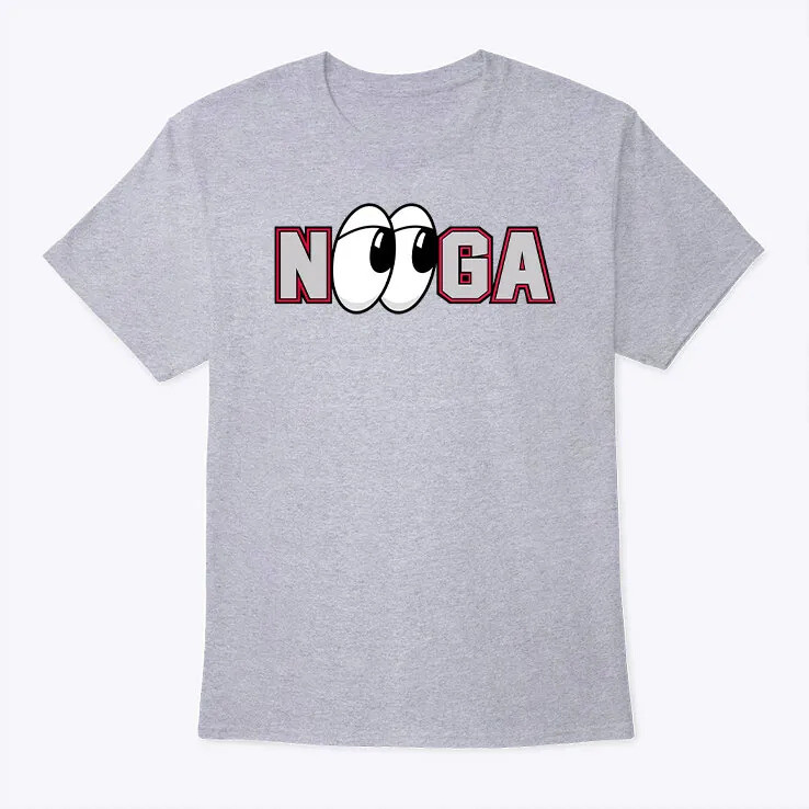 Chattanooga Lookouts Nooga Shirt Sport Grey S-3XL