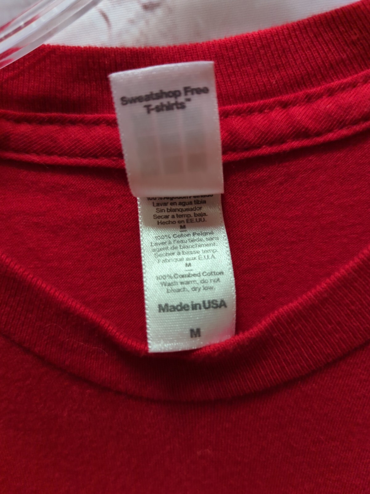 Apple Store Employee T shirt Tech The Halls Medium Christmas Red men women gallery
