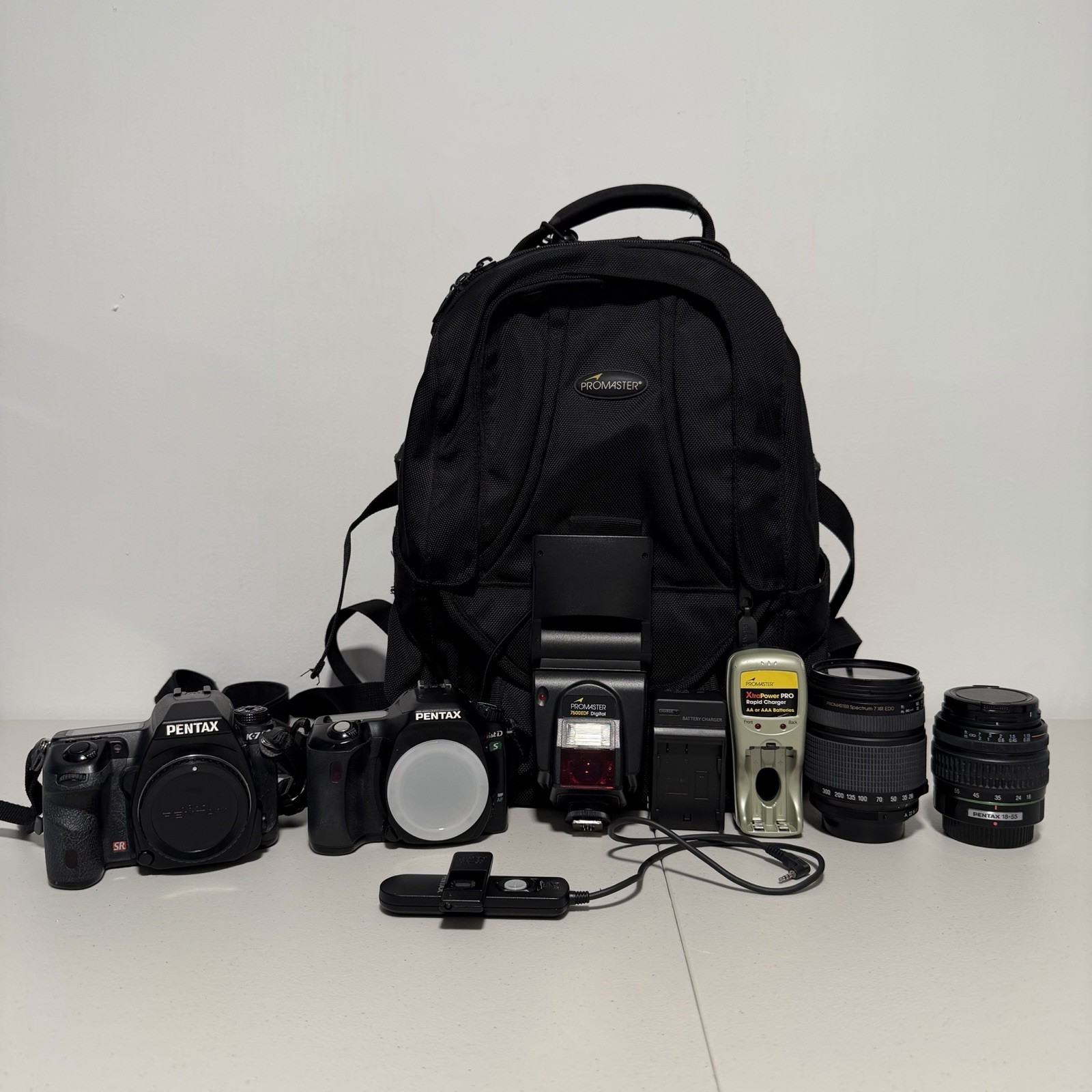 Pentax K-7 Digital SLR & Pentax ist DS Digital SLR Camera with Accessories