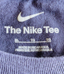 Nike Retro Graphic “Just Do It.” Swoosh Purple Tee Shirt Adult Size 2XL