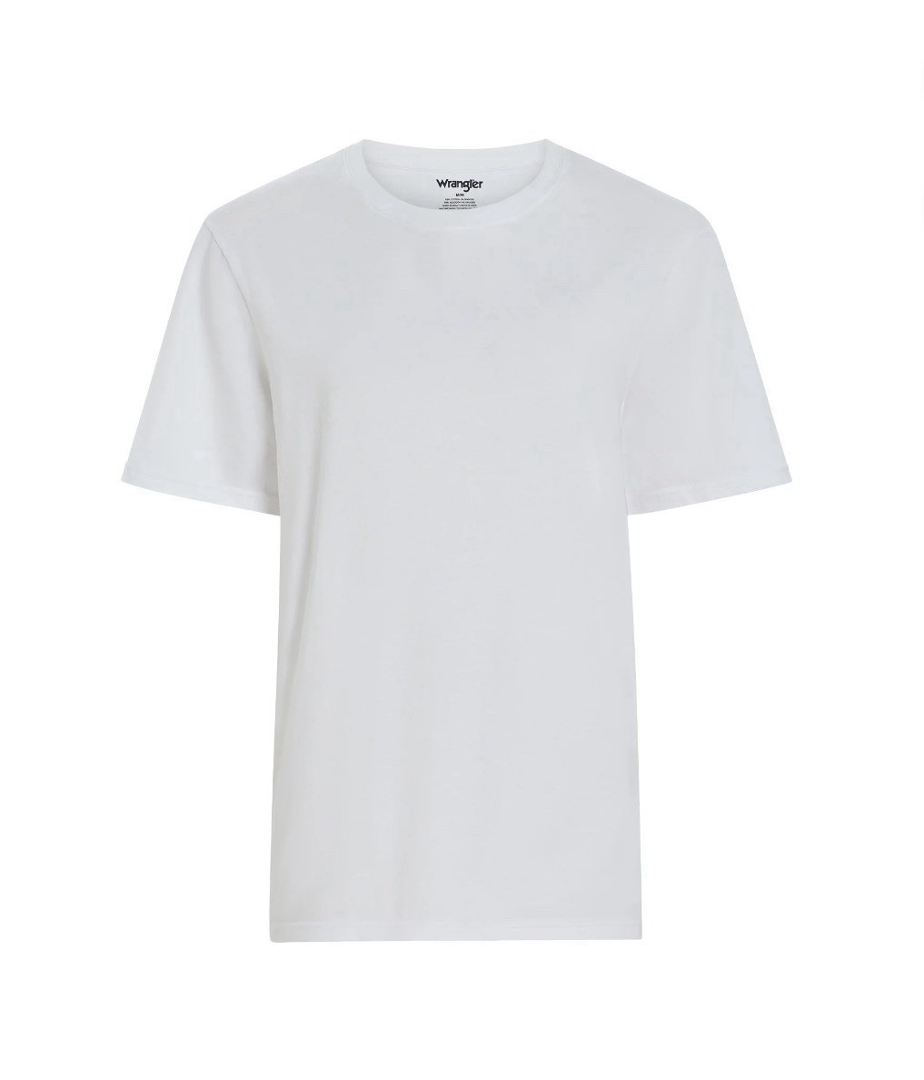 6-Pack WRANGLER Men’s Size 2XL Stretch Crew Tees Short Sleeve Cotton • White gallery