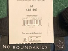 No Boundaries3 Pieces Tee shirts Men’sSz M(38-40) 1 Piece W Oversize GraphicBlue