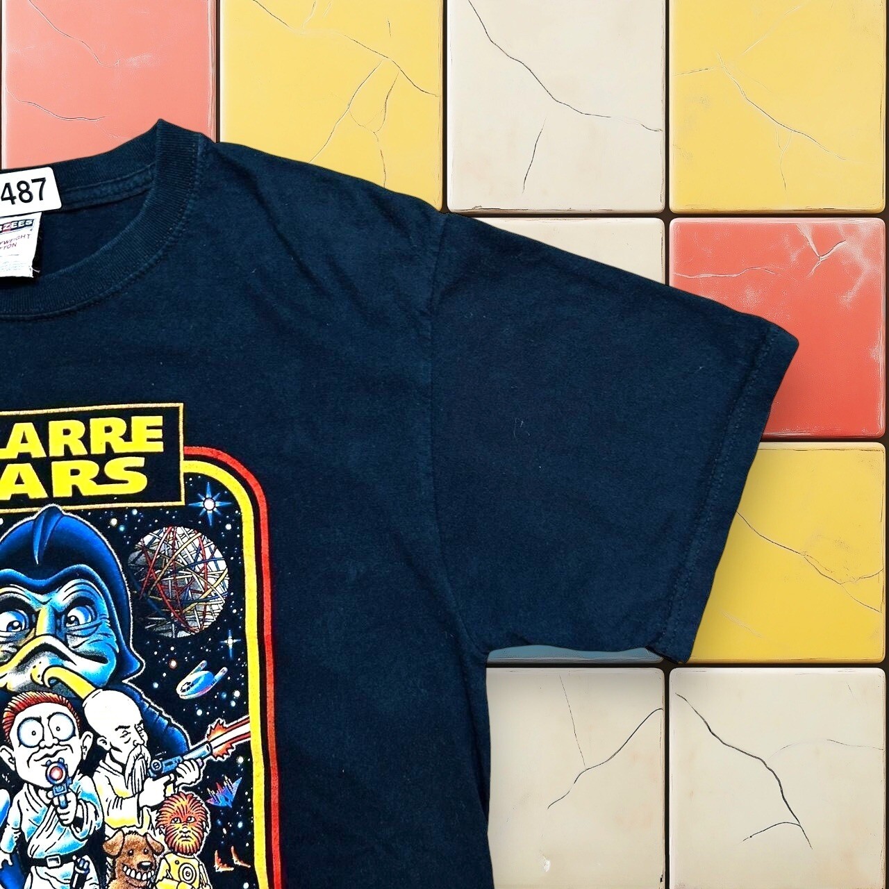 Vintage Y2K Ripley's Bizarre Wars Graphic Tee M Sci-Fi Parody Star Movie Shirt gallery