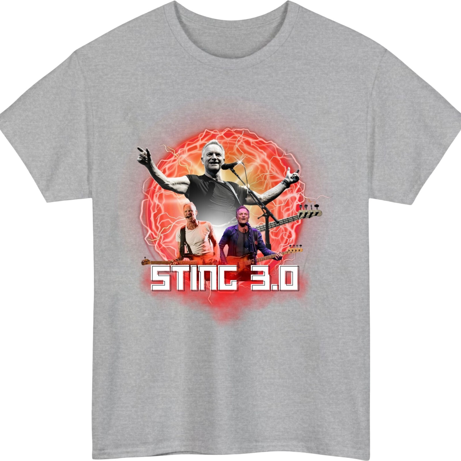 Sting 3.0 Tour T-Shirt, Sting Concert T-Shirt Sting 3.0 Tour tee Sting 2025 tour gallery