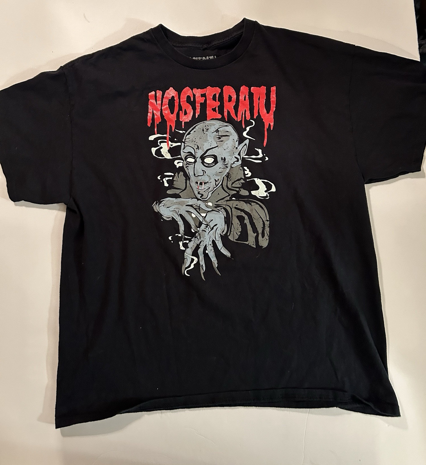 Nosferatu Horror Movie Art Tshirt XL gallery