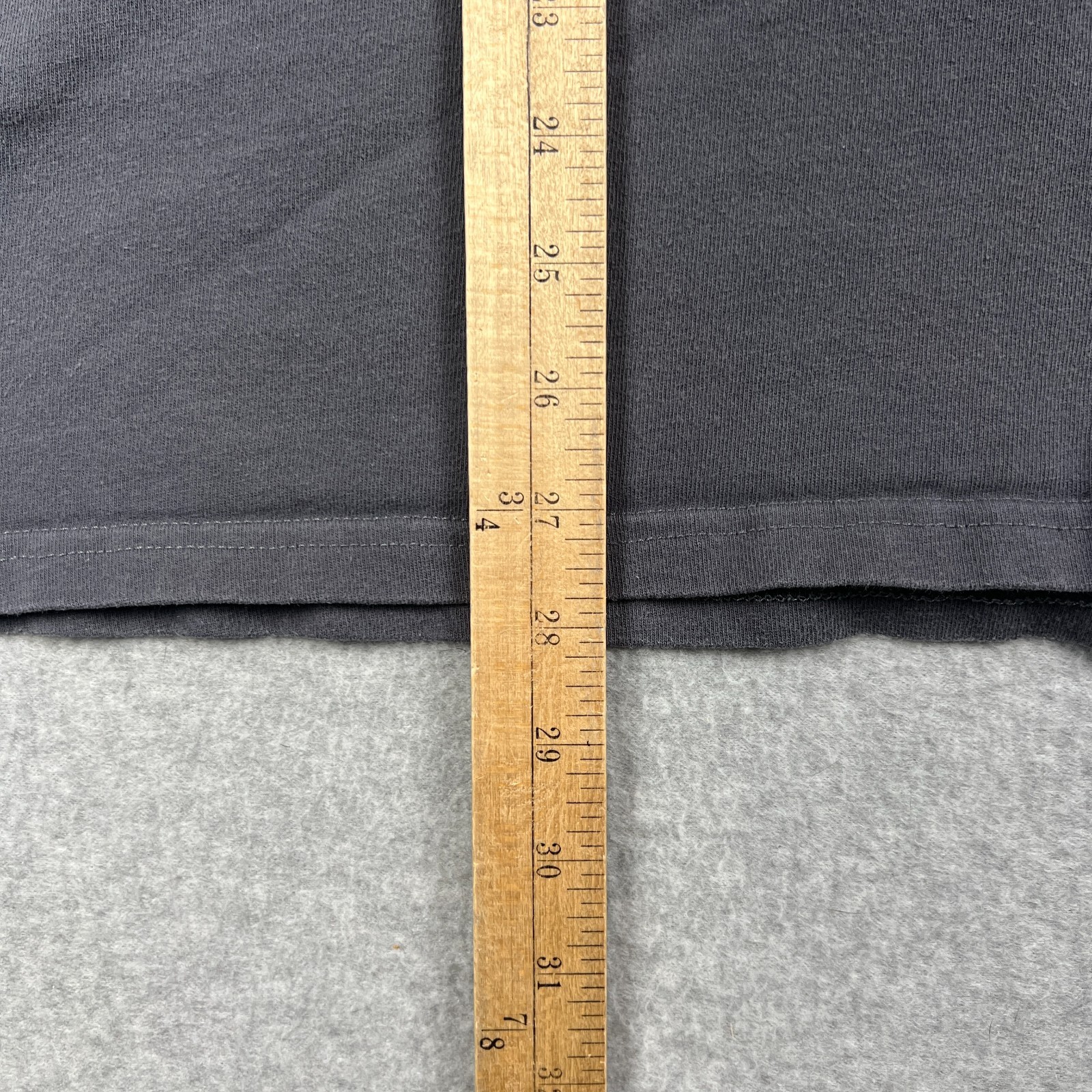 YoungLA Shirt Graphic Logo Short Sleeve Crew Neck XL Mens Grey Cotton gallery