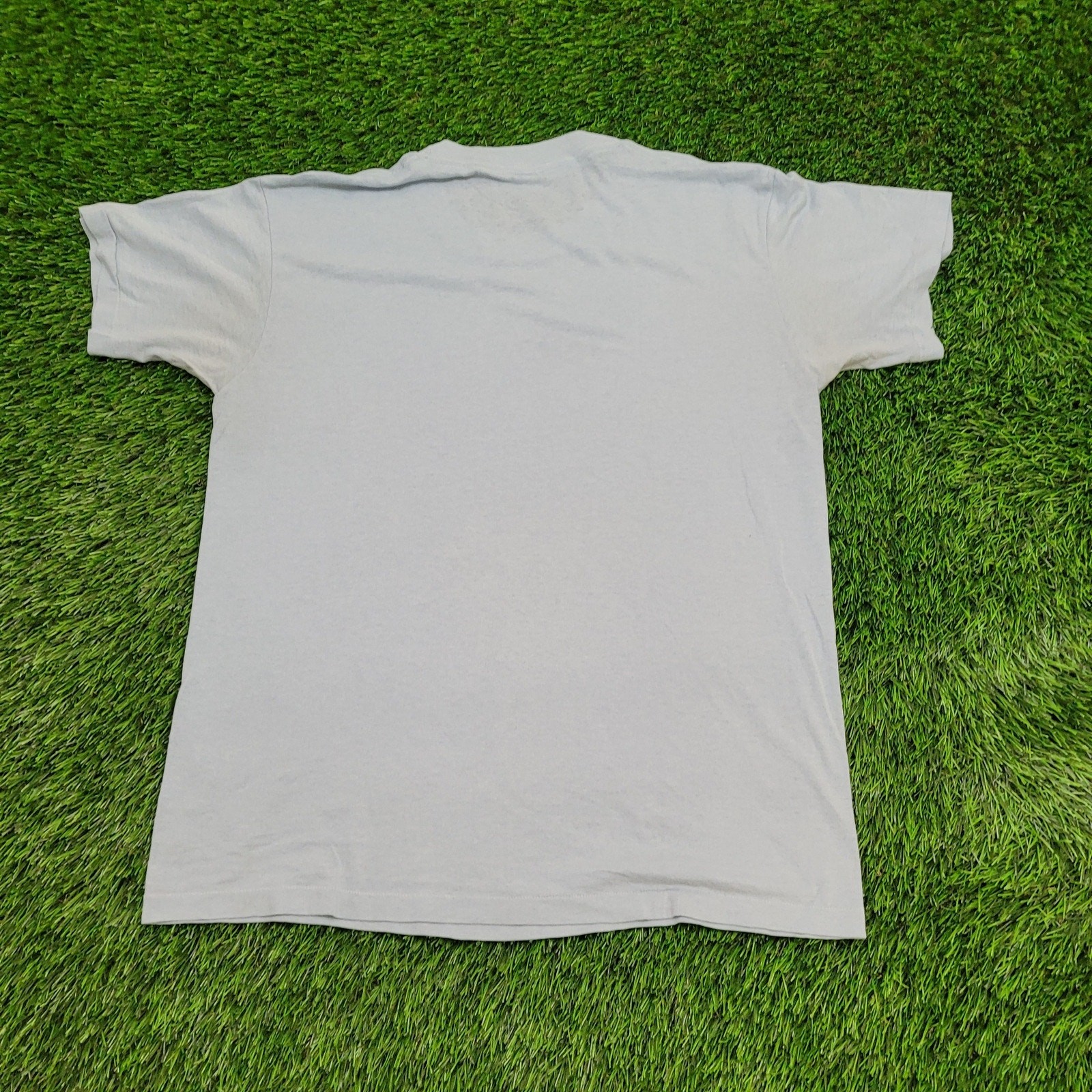 Vintage 80s Great Dad Shirt M/L 20x26 Blue Single-Stitch gallery