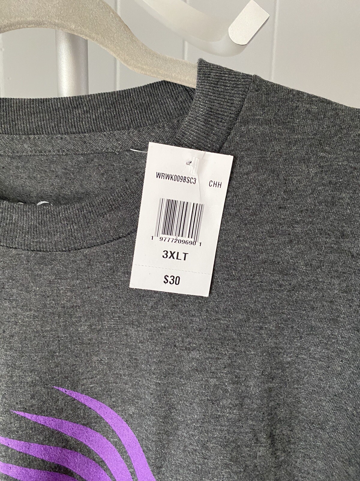 WONKA Men's 3XLT Mad Engine Heather Gray Graphic T-Shirt New with Tags gallery