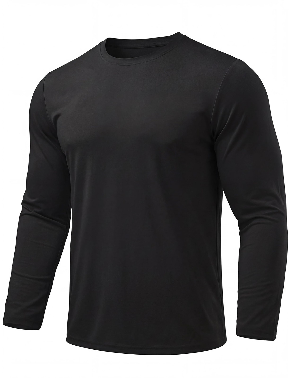 Men’s Sun Protection T-Shirts UV SPF UPF 80+ Long Sleeve Rash Guard Fishing Tops