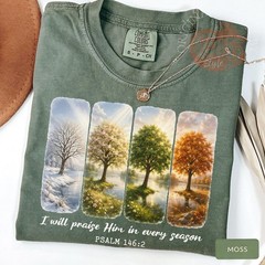 Christian Seasons Tree Comfort Tee