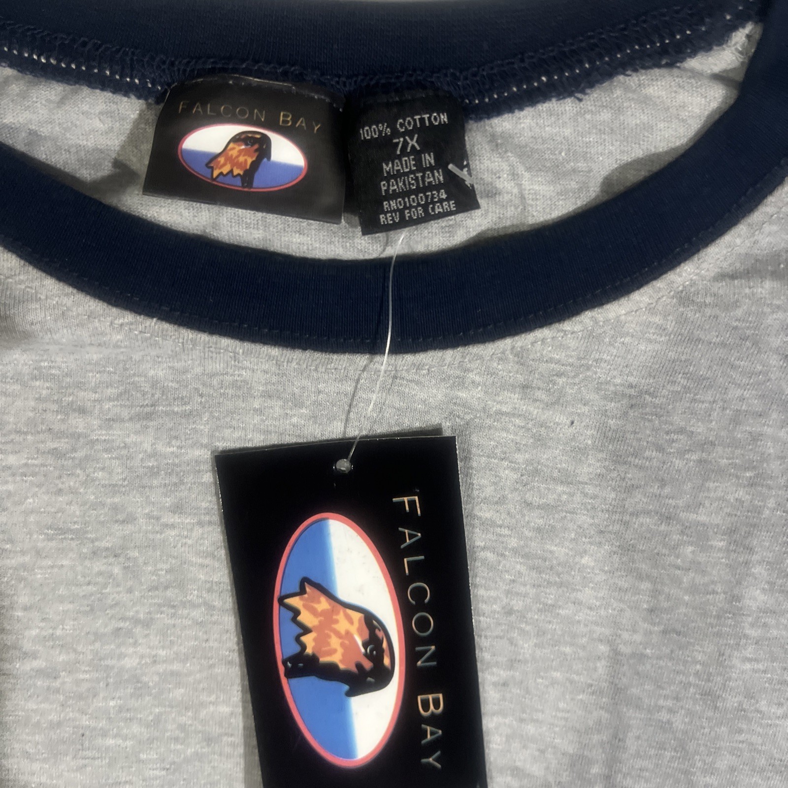 Falcon Bay Men’s Big And Tall 7XL Baseball T-Shirt, Long Sleeve Nwt gallery