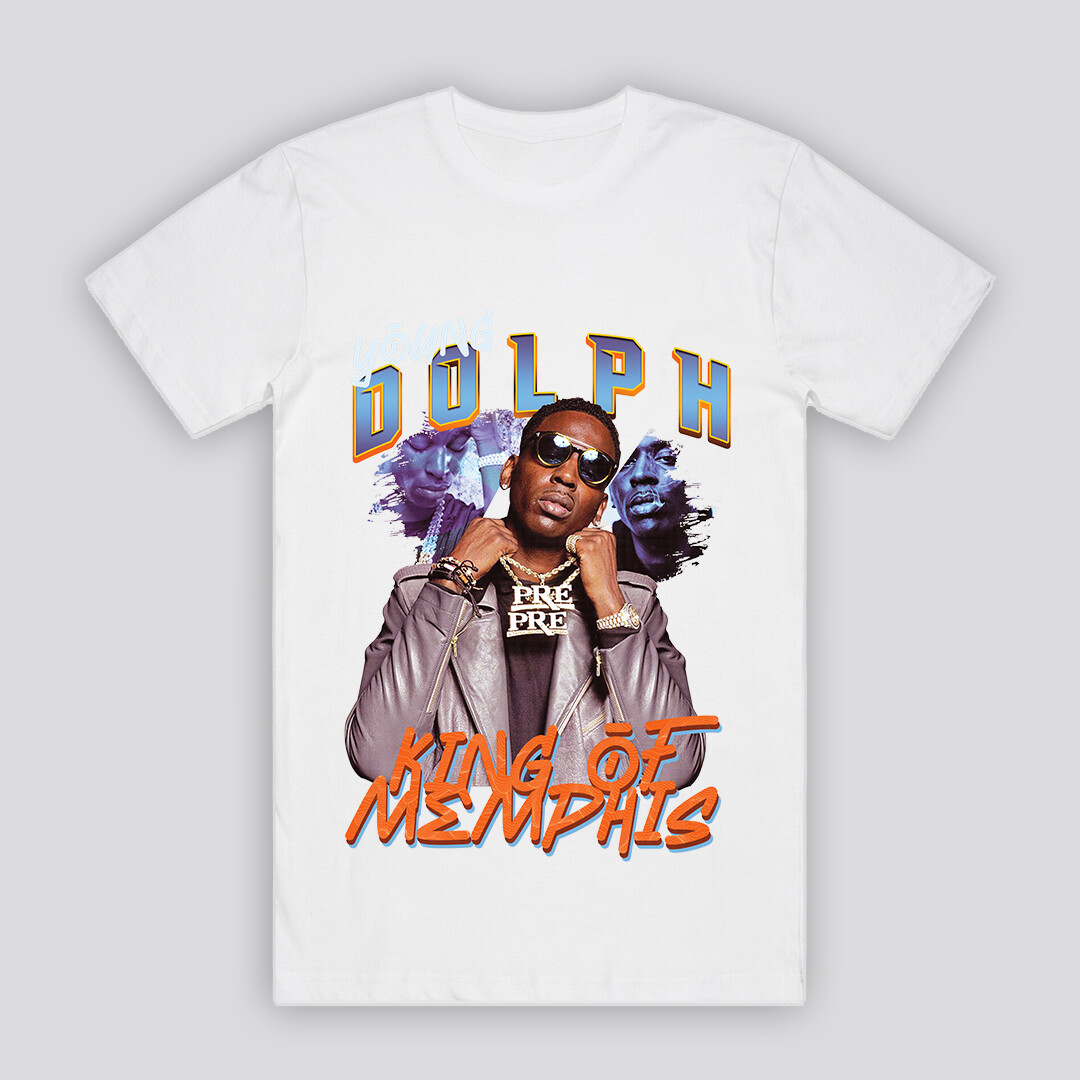 CUSTOM T SHIRT YOUNG DOLPH RAPPER MUSIC HIP HOP R&B VINTAGE TEE ARTIST POP
