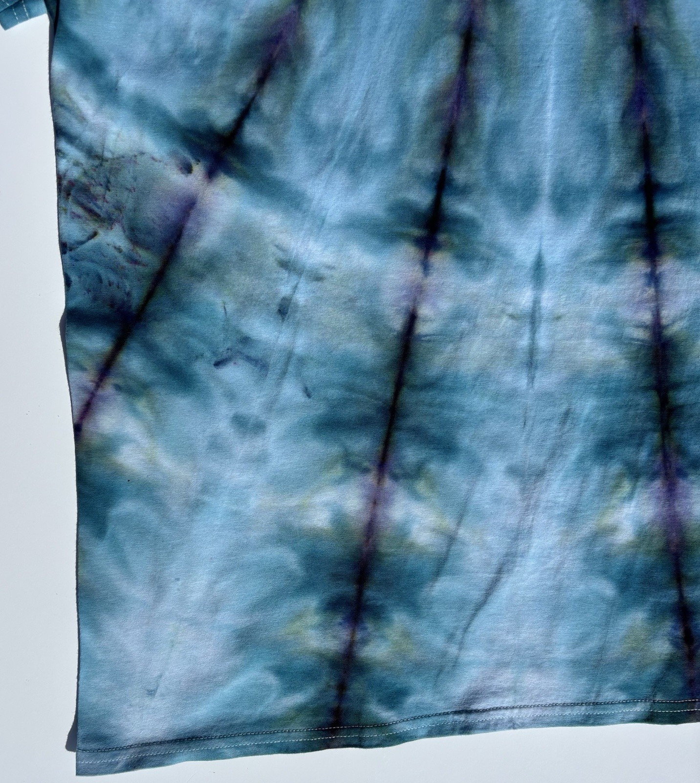 Handmade Ice Tie Dye Adult T-Shirt Unisex Size XL Multicolored Gildan Tee NEW gallery