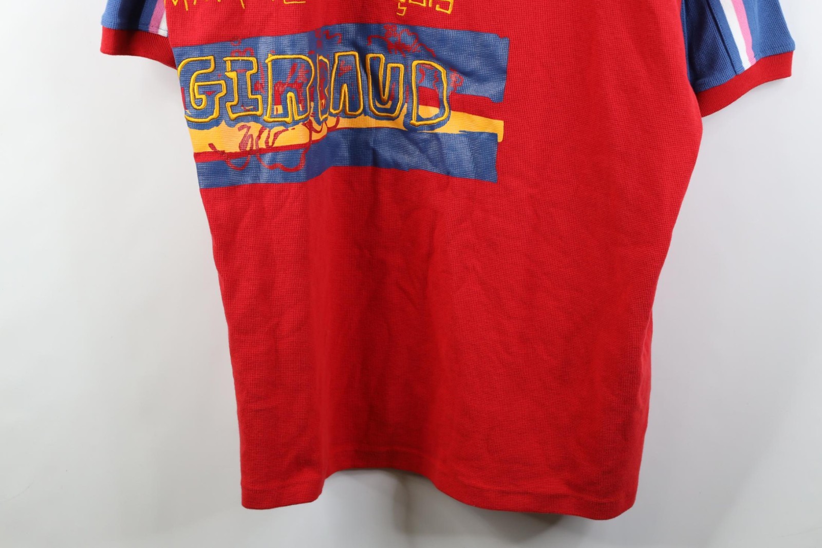 Deadstock Vtg 90s Marithe Francois Girbaud Mens 3XL Heavy Thermal Knit T-Shirt gallery