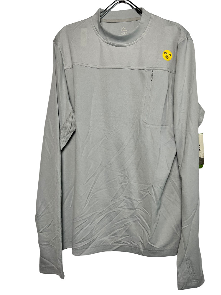 Alpine Design Men’s Long-Sleeve Tech T-Shirt High Rise – Medium