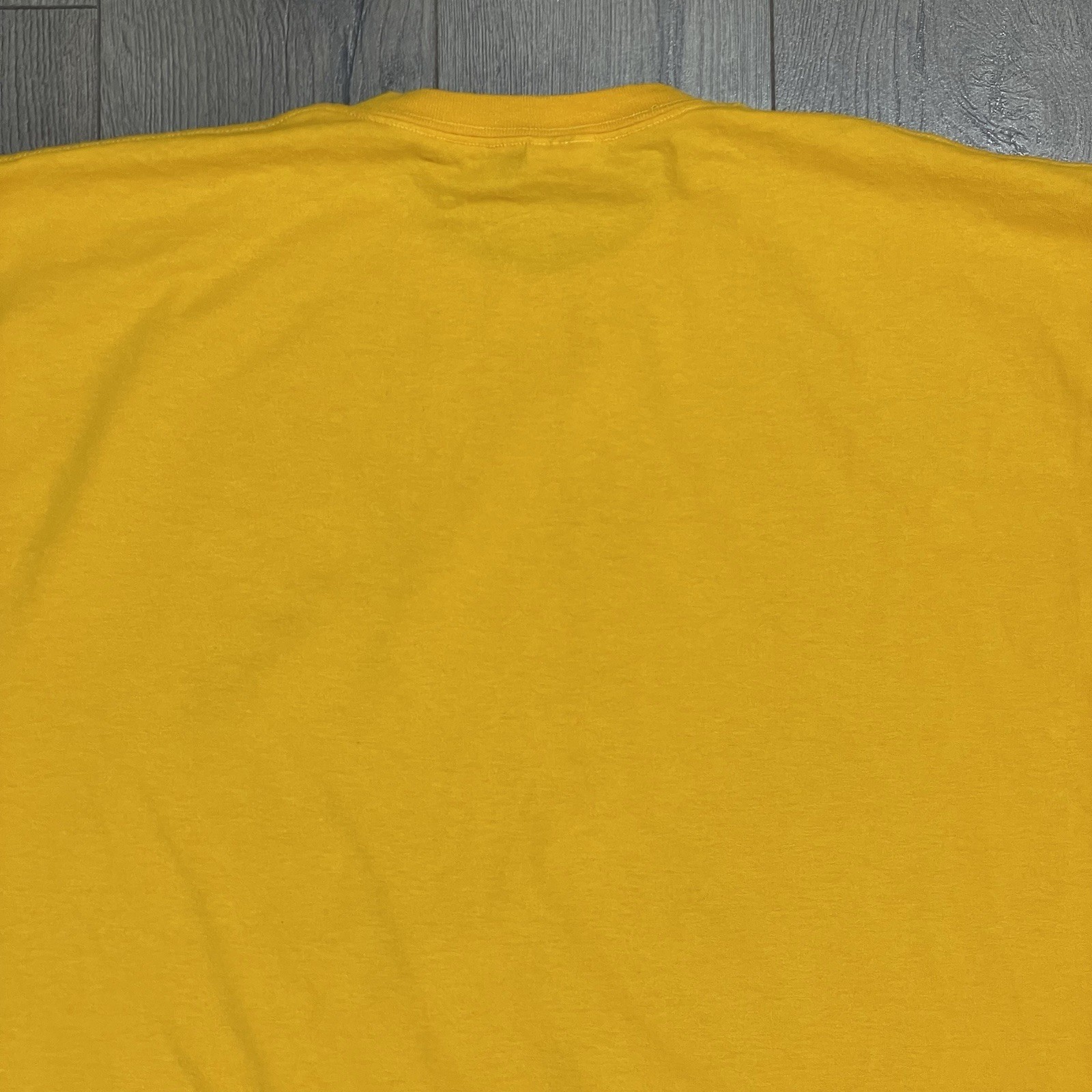 Vintage Cow Air Show Oshkosh Wisconsin Persick T Shirt Gilden Sz XL Gold Yellow gallery