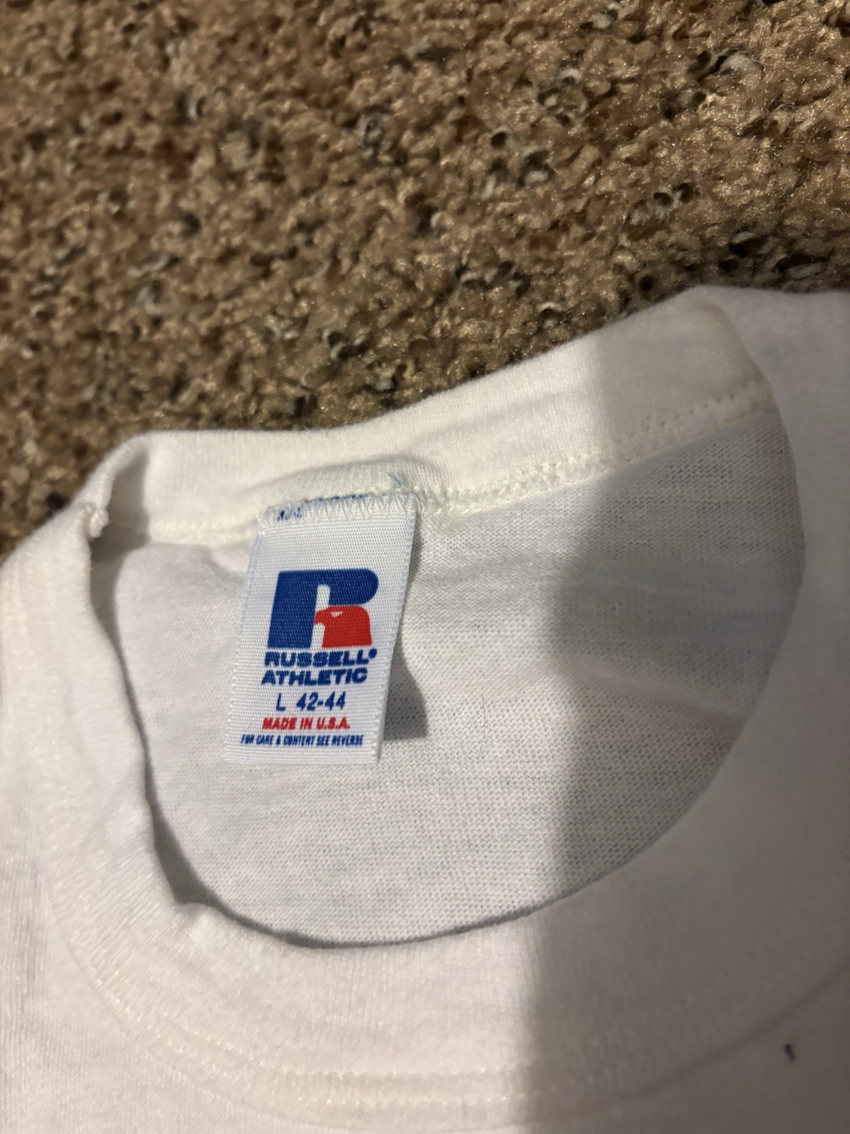 Vintage 90s District 21 Olympiad Tee Russell USA Single Stitch L gallery