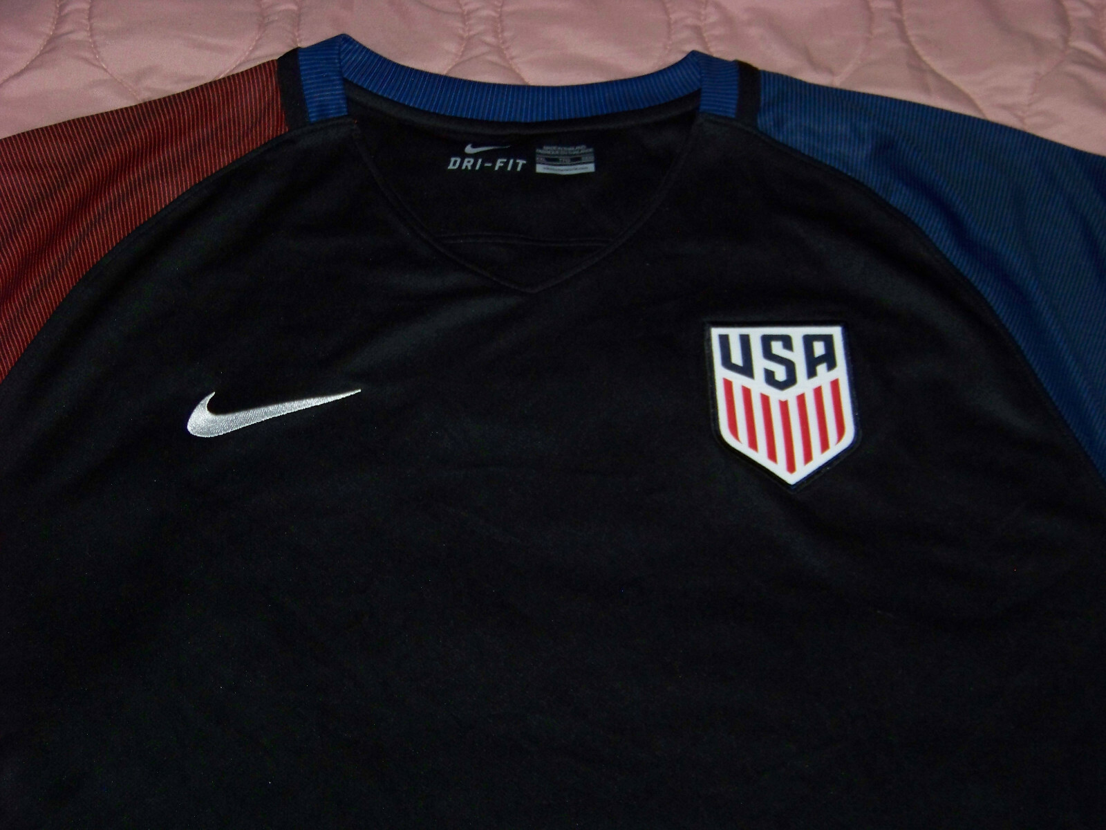 Nike DriFit Men's US Soccer Jersey NWT 2XL Retail $90 gallery