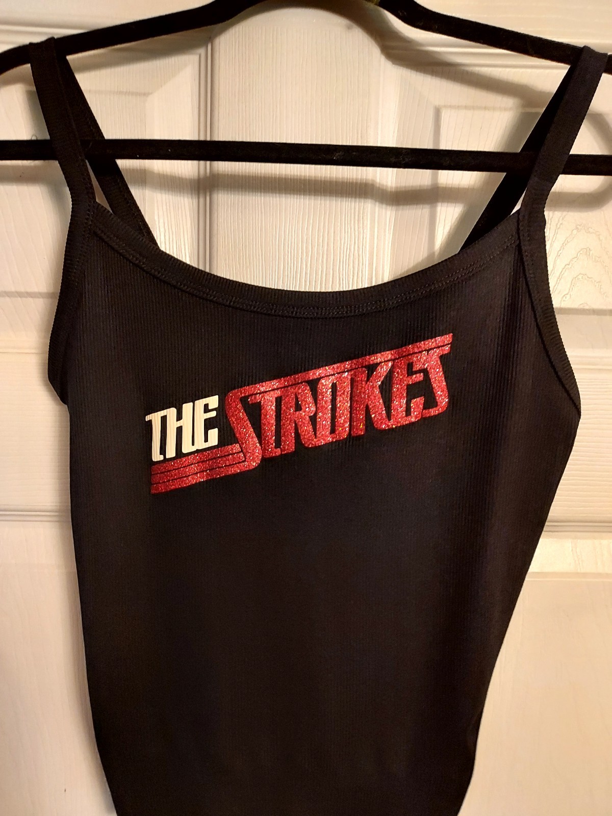 The strokes tank top the strokes crop top red glitter sparkles Shirt Xs_3xl gallery