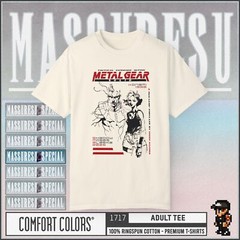 Metal Gear Solid [Snake Meryl v3] Premium T-Shirt – Kojima Solid Liquid Big Boss