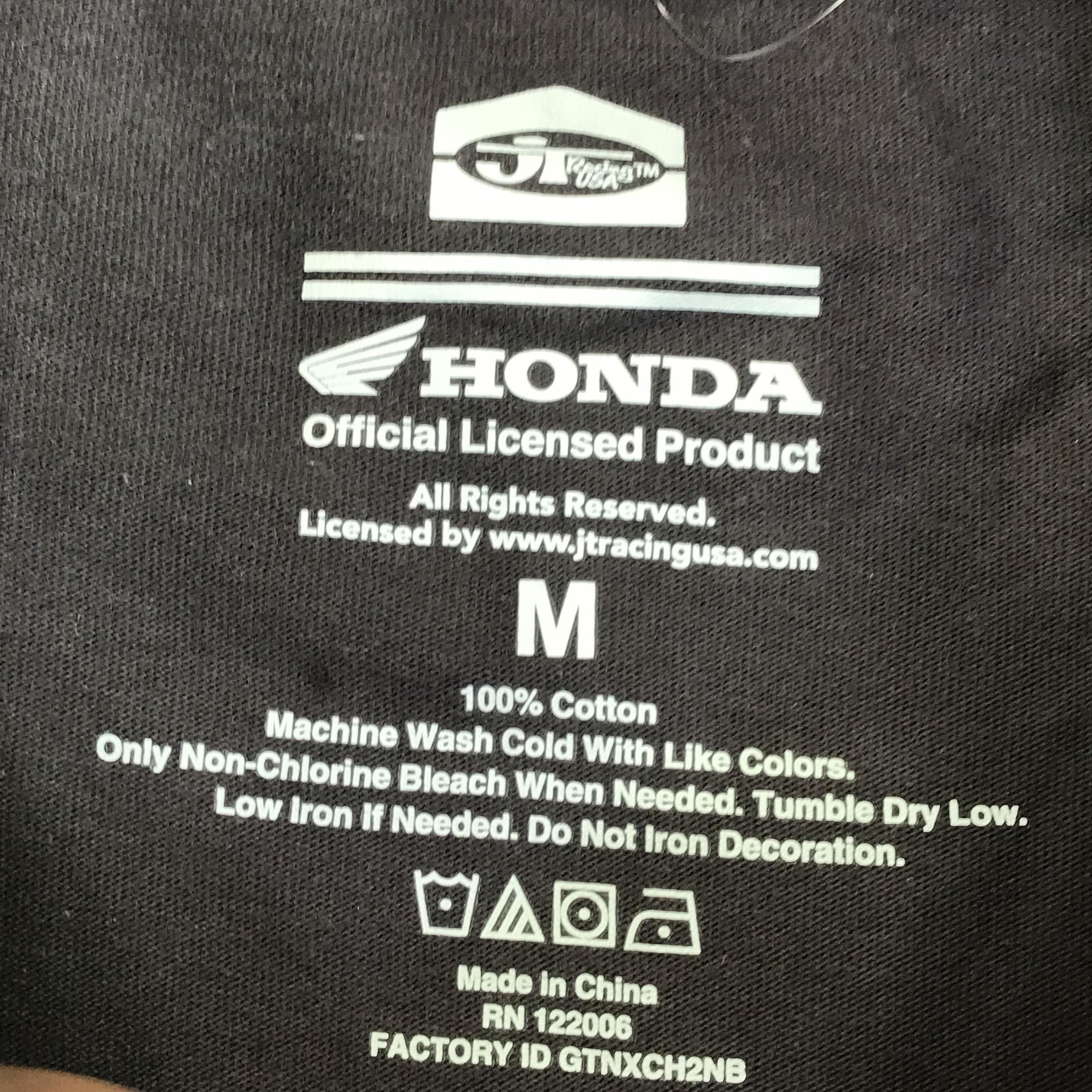 Goodie Two Sleeves Shirt Mens Medium Black Honda Motocross Graphic Tee Tagless gallery