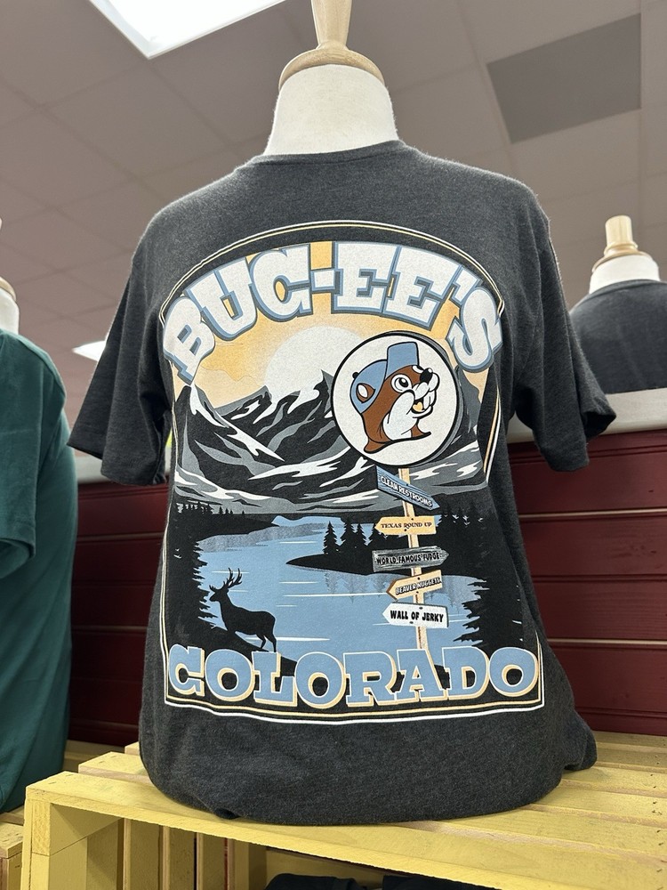 NEW! Buc-ee’s Colorado T-Shirt Size Large