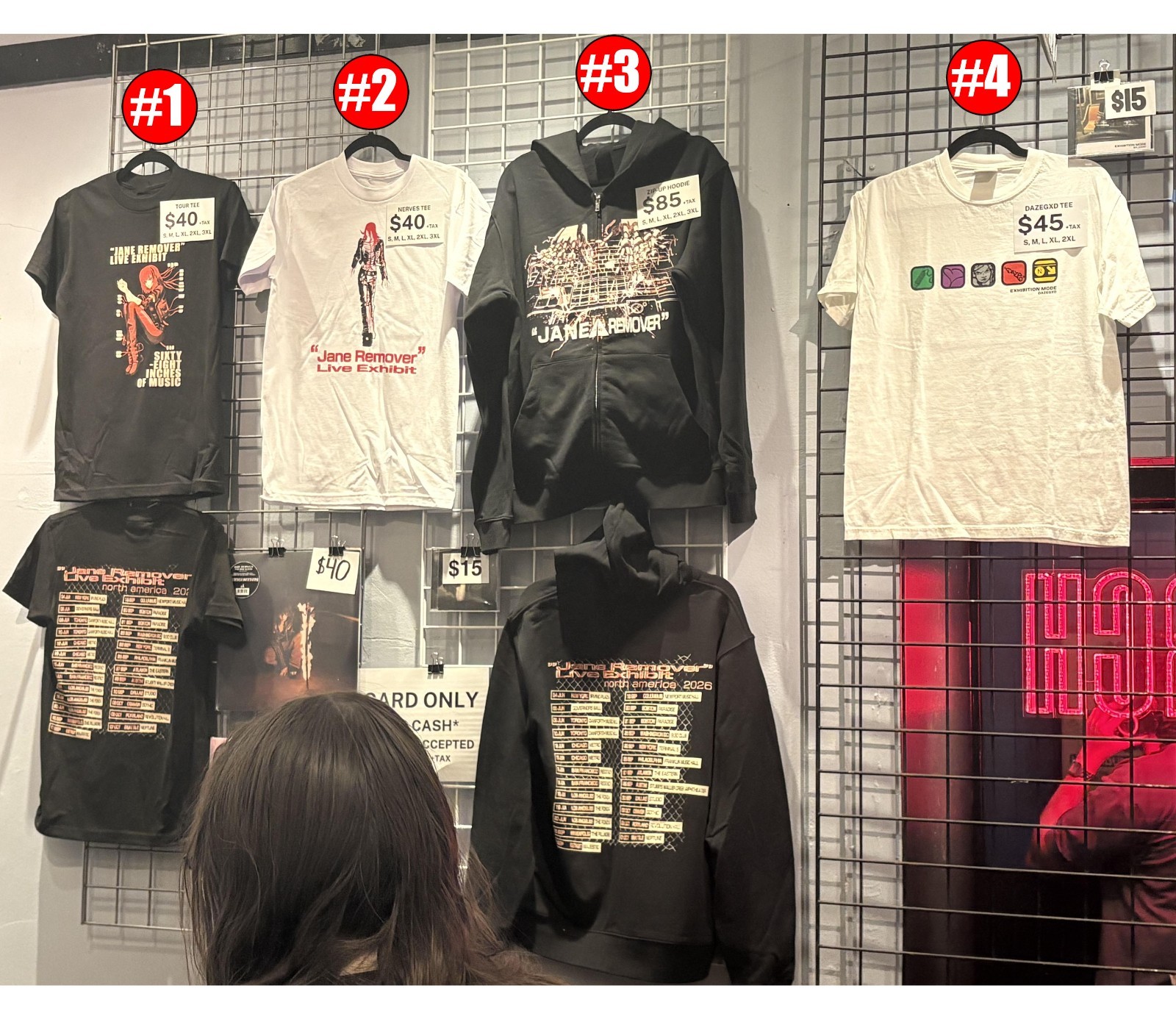 Jane Remover Live Exhibit Merch 2026 reprint T-Shirt or Zip Hoodie, FAST SHIP gallery