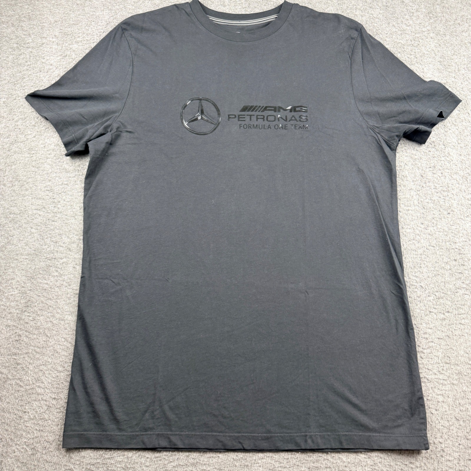 Mercedes AMG Petronas Formula One Team Graphic T-Shirt Men’s L Black F1 Racing