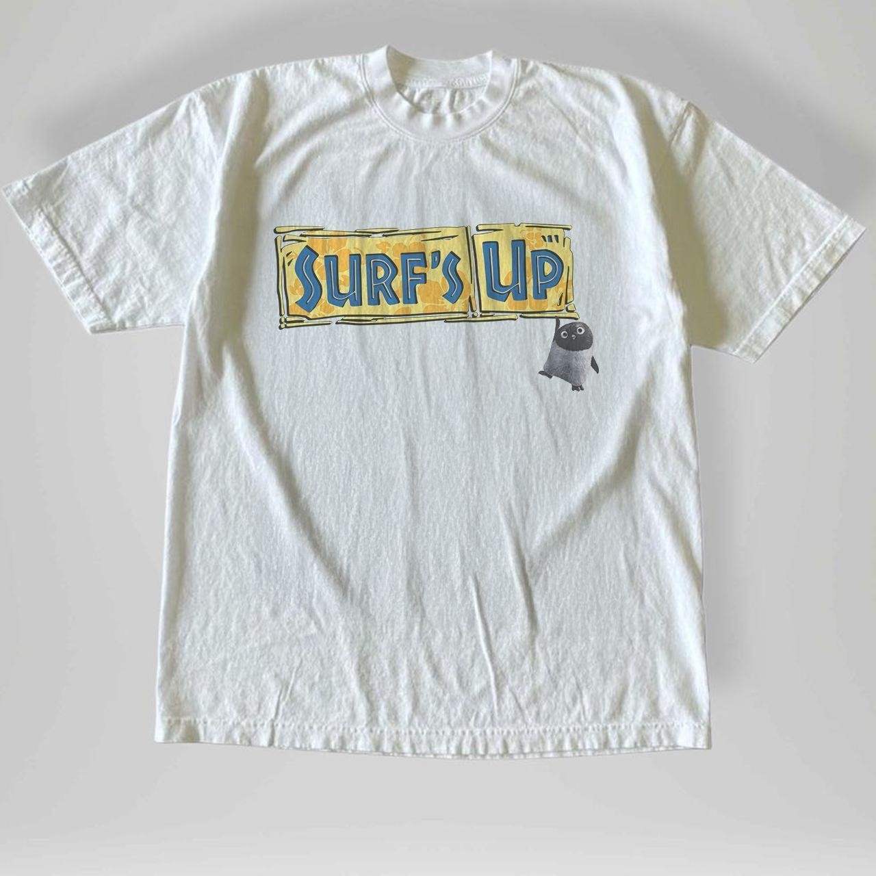 Vintage style 2007 surfs up dvd movie tshirt, vintage movie tshirt gallery