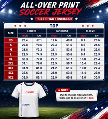 Personalized USA 2026 Soccer Jersey, Custom Name Number America Shirt (S-5XL)