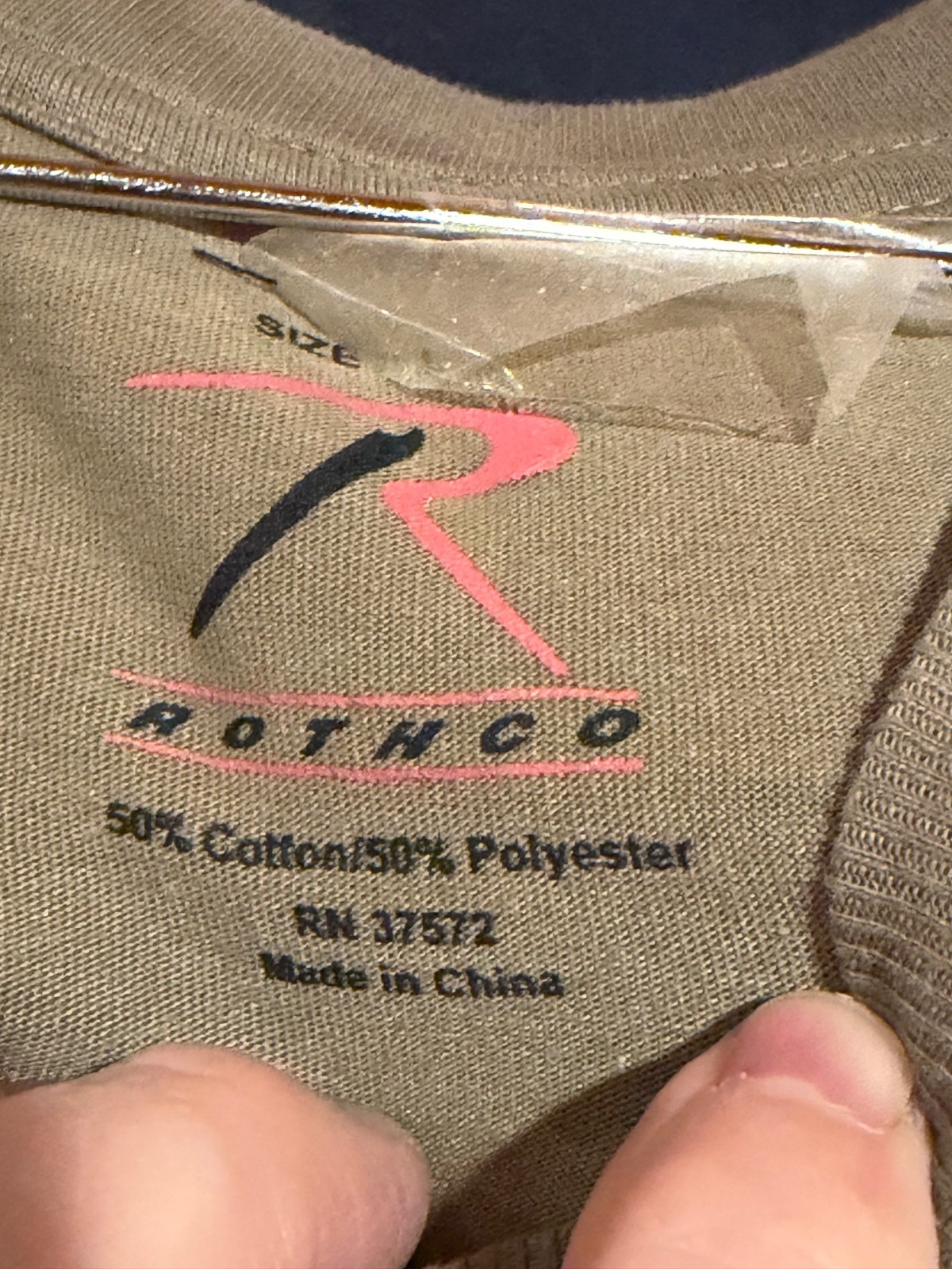 ROTHCO AR 670-1 COYOTE BROWN T-SHIRT size Large NWT gallery