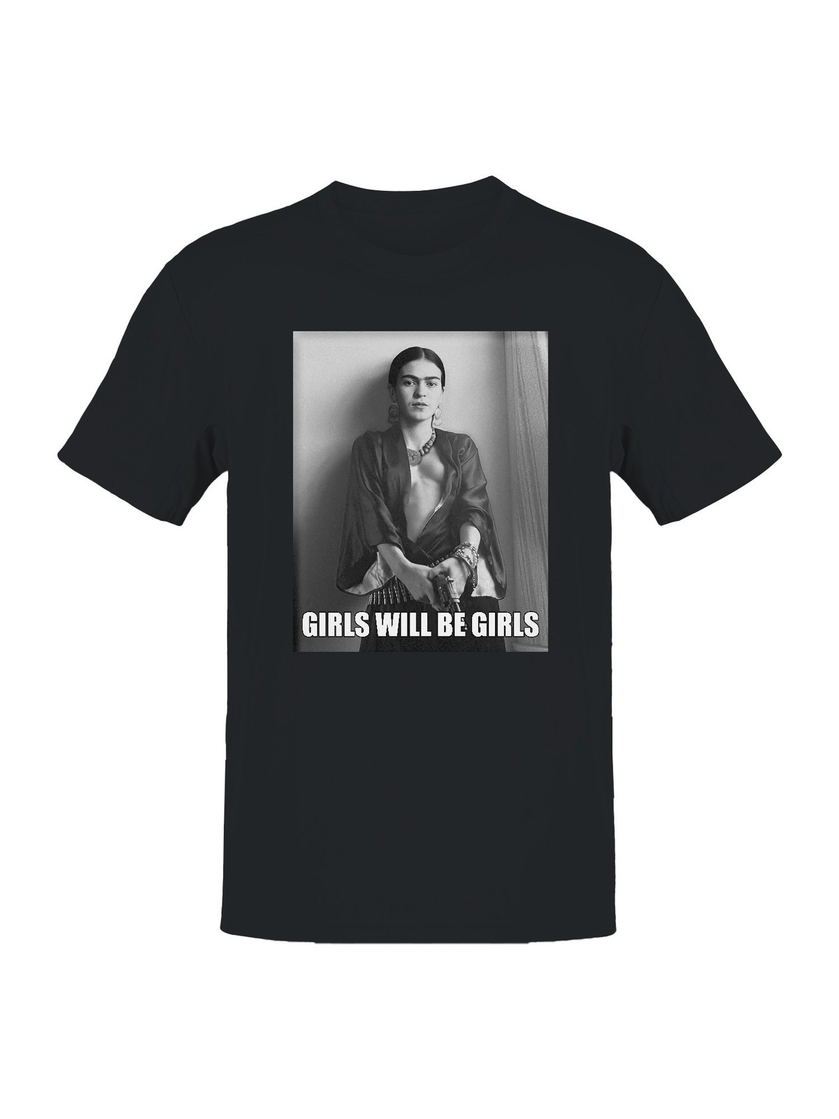Frida Kahlo Empowered Elegance Men’s T-shirt