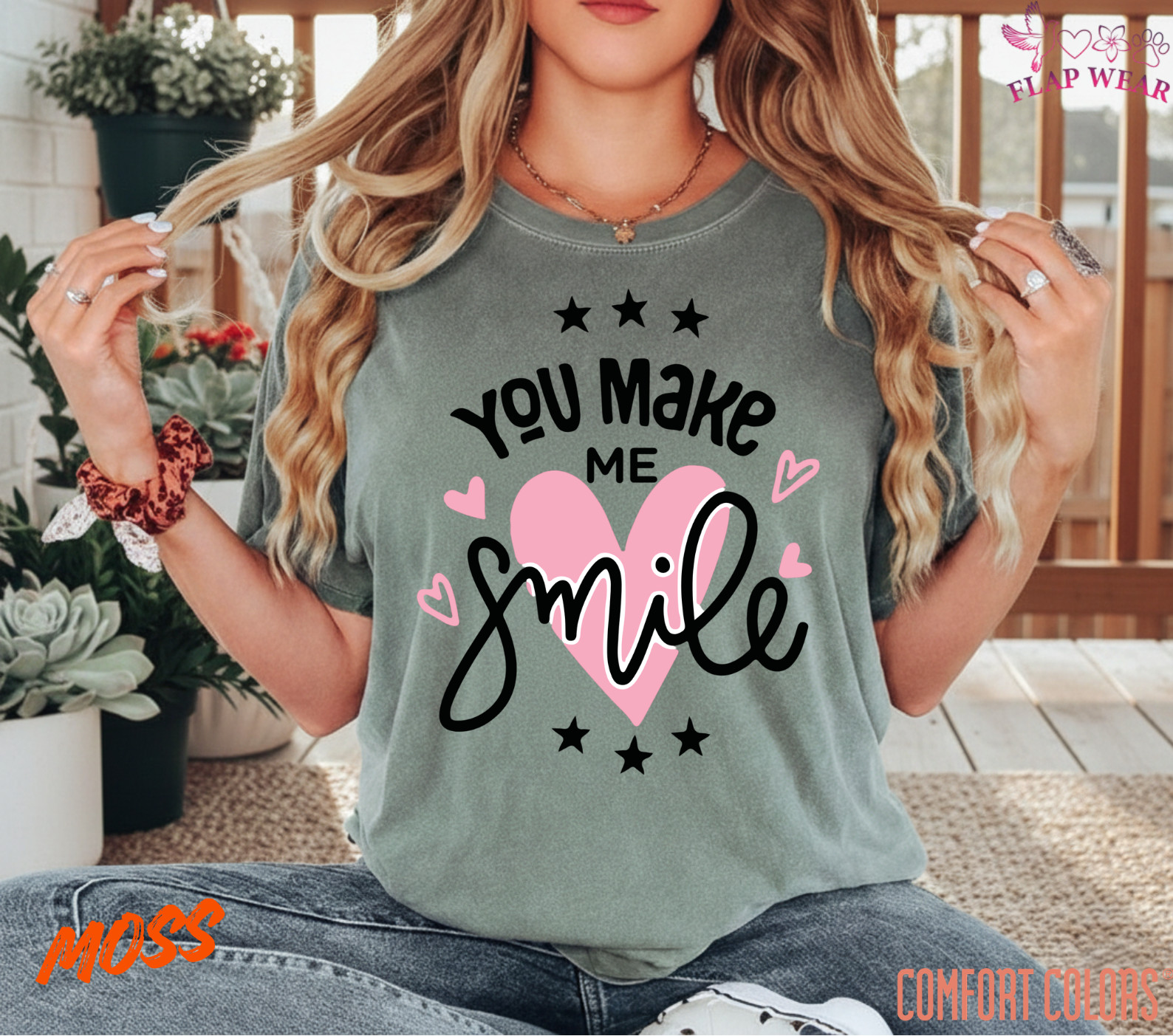 Unisex You Make Me Smile T shirt Men T shirt Women valanity Romantic gallery