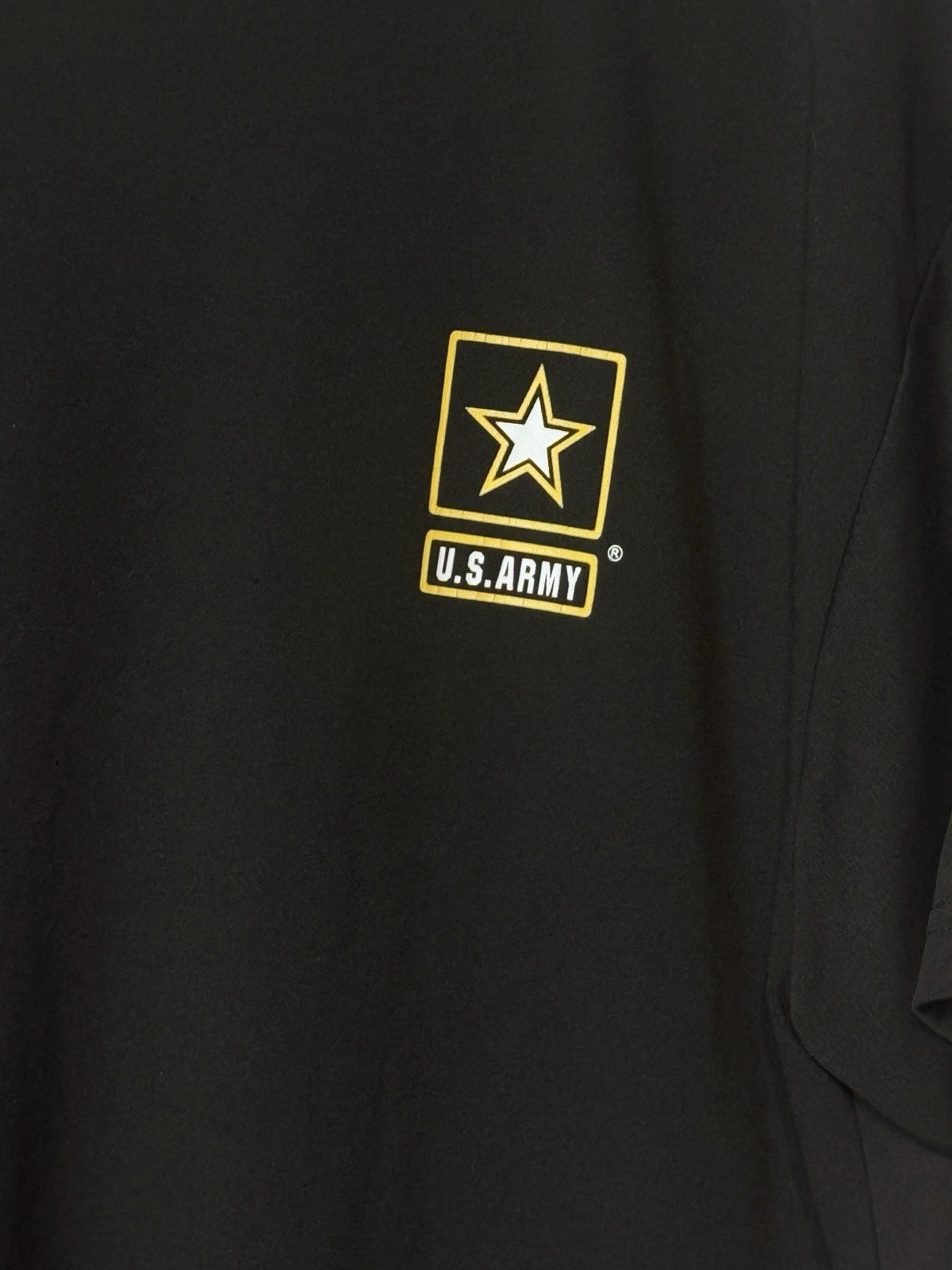 U.S. Army Physial Fitness Uniform Ft. Knox T-Shirt Mens S Small Polyester Black gallery