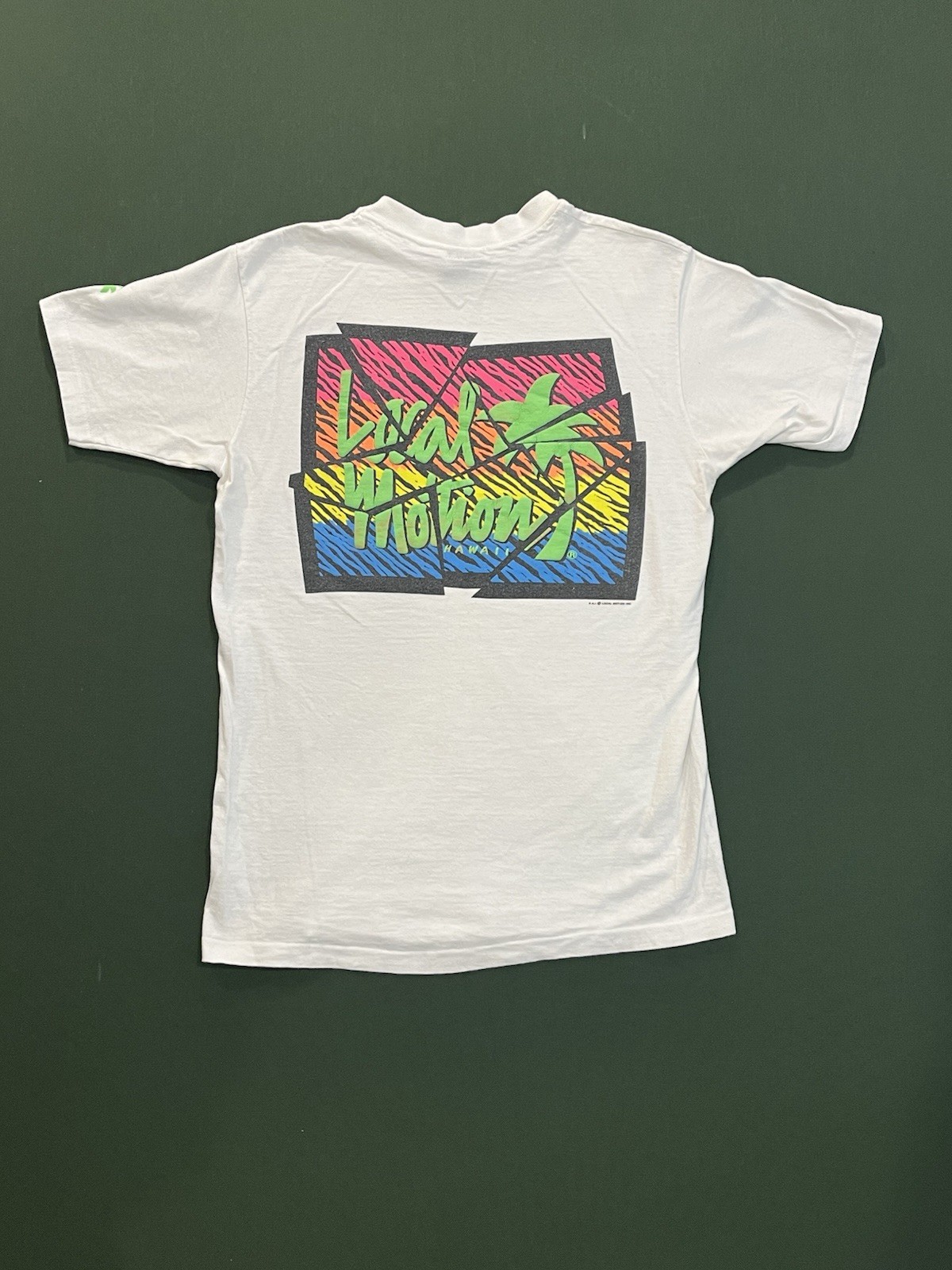 VINTAGE ca 1990 LOCAL MOTION Tee Shirt Men’s Size Medium by Koala Arts, Inc. gallery