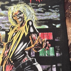 Large IRON MAIDEN Licensed KILLERS Eddie Woven Sew On Battle Jacket BACK Patch