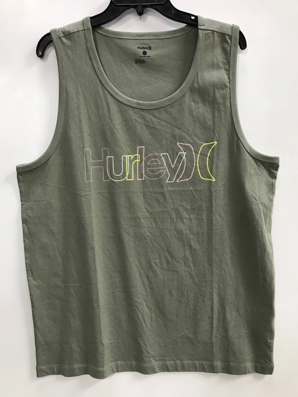 Hurley Men’s Tank Top “Crossover Graphic Tank” 346 Iguana