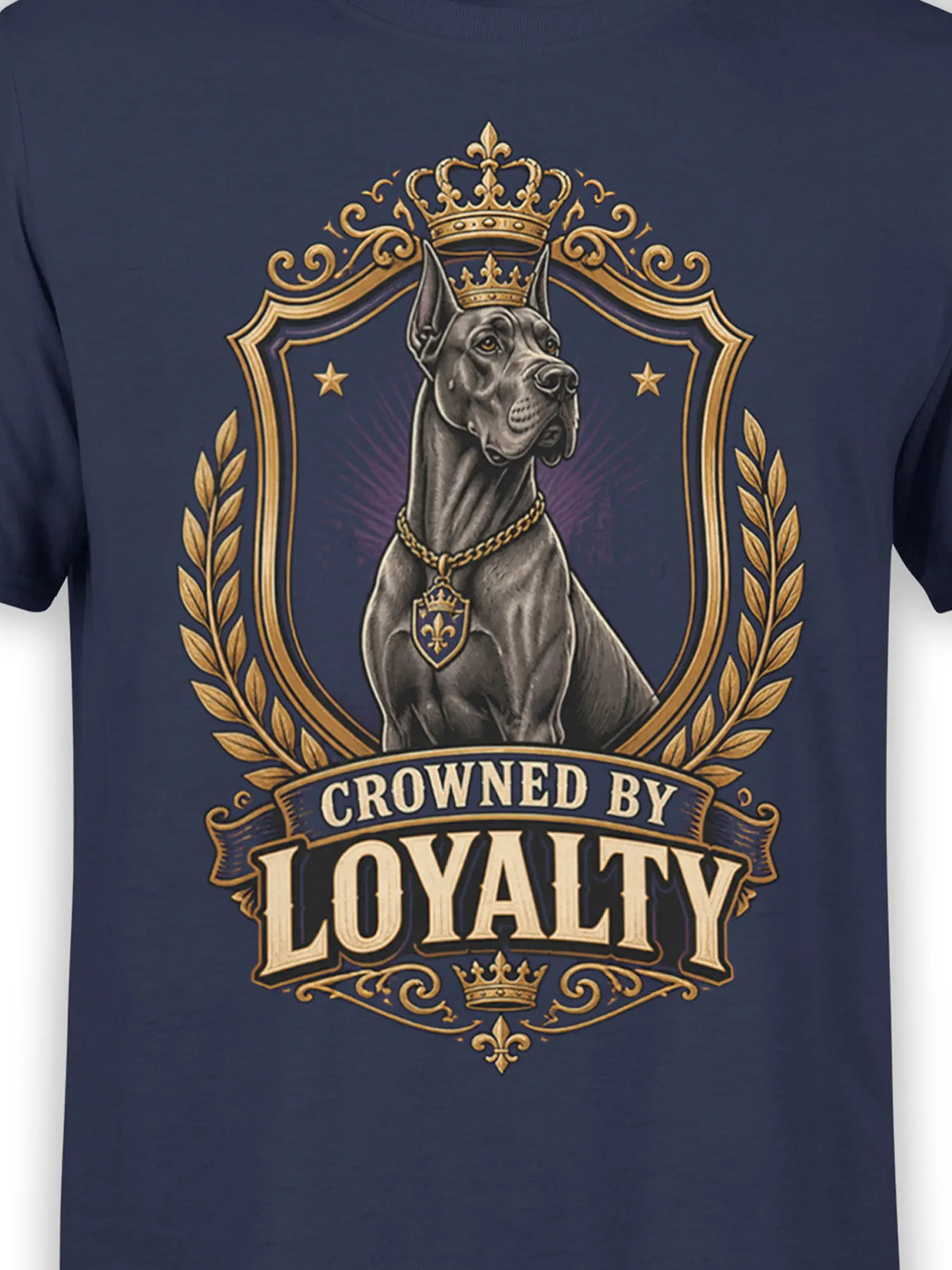 Royal Loyalty Dog T-Shirt | Unisex gallery