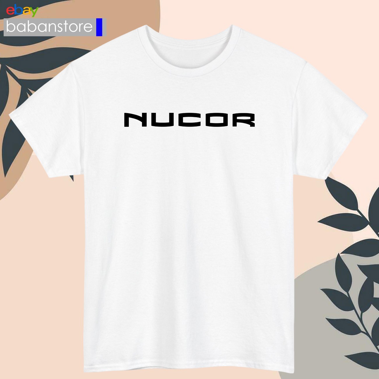 Nucor Company Logo Black/White/Grey/Navy/Red/Light Blue T-Shirt S-5XL gallery