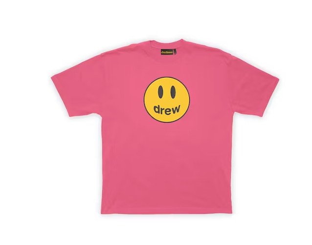 BRAND NEW DrewHouse Mascot Tee JUSTIN BEIBER YELLOW/ HOT PINK SIZES: XS-XL 🔥 gallery