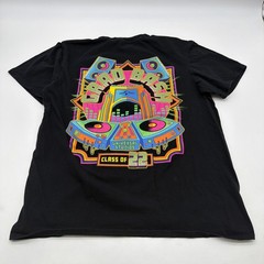 Universal Studios T-shirt Men M Black Graphic Print Logo 100% Cotton.#44861
