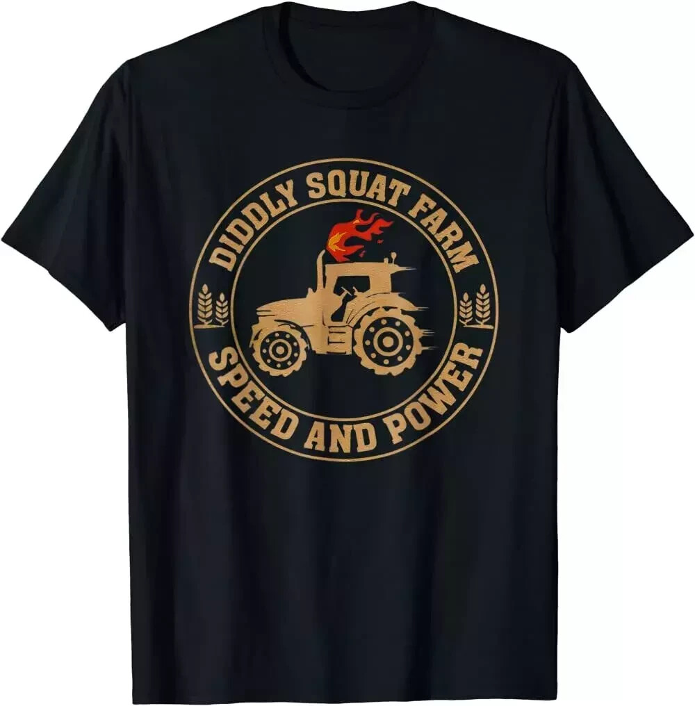 Diddly Squat Farm Speed ​​And Power T-Shirt Gift for Dad Perfect Tractor Design gallery
