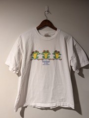 Vintage Rainforest Cafe Orlando Shirt Mens Large L White Three Wise Frogs Tee