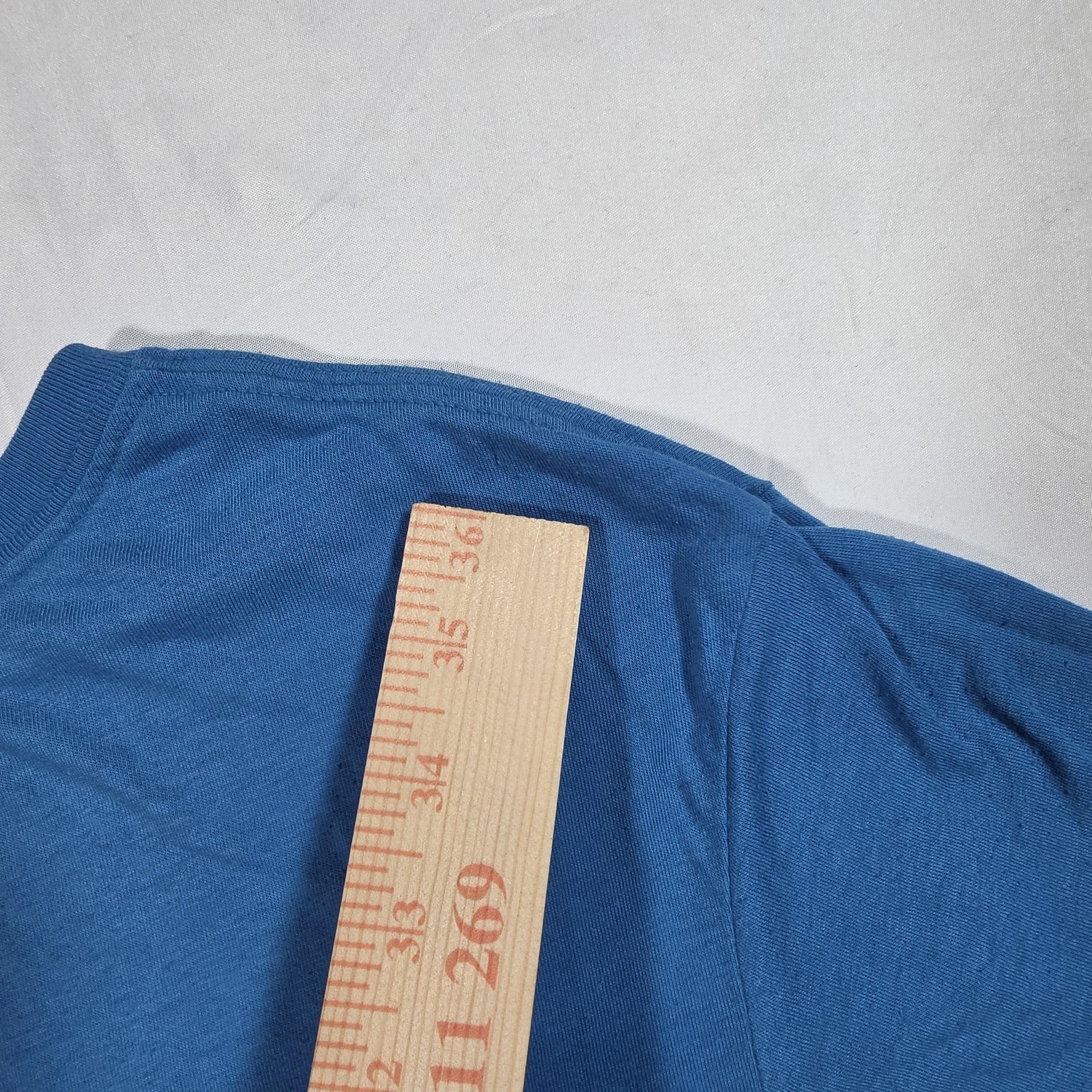 Nike Shirt Mens Medium Blue Ombre The Nike Tee Tri-Blend Swoosh Logo Athletic gallery