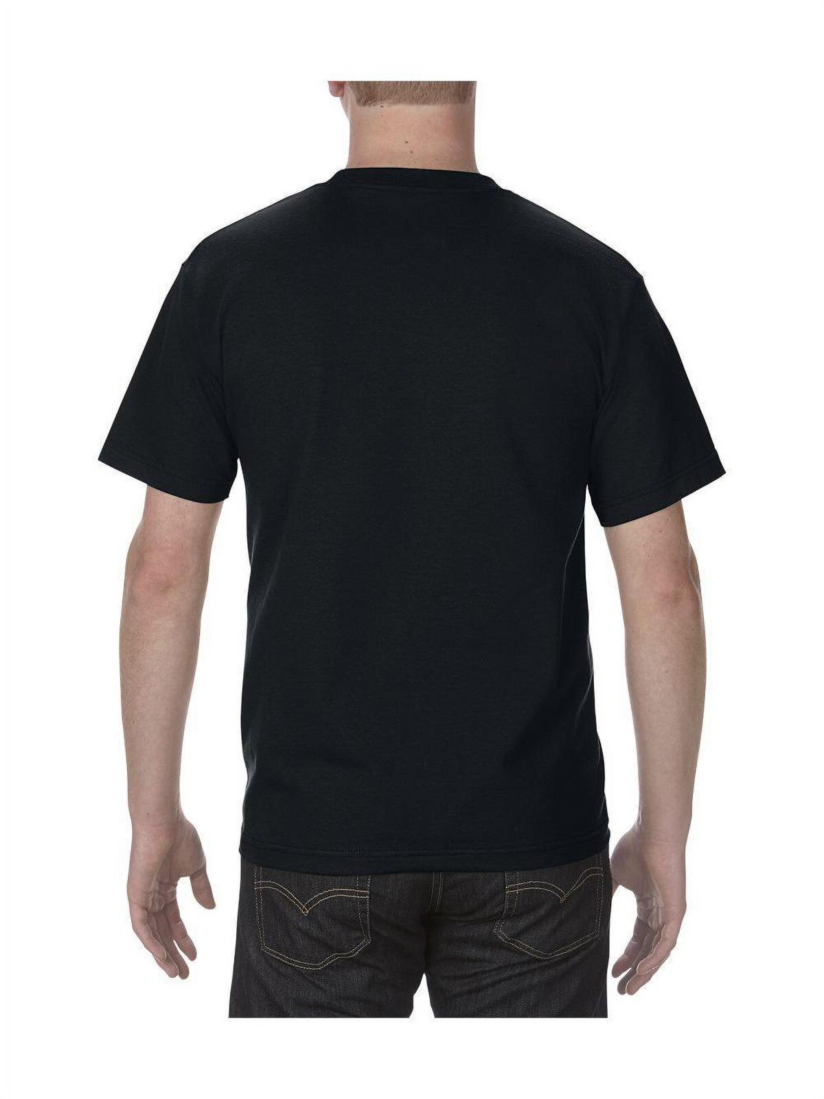 6 PACK ALSTYLE APPAREL MENS PLAIN SHORT SLEEVE T SHIRT 1301 SIZE MEDIUM BLANK gallery