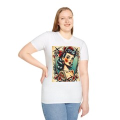 Unique Pin up Graphic Tee