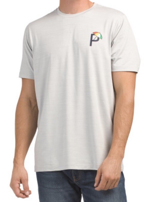 New Puma Cloudspun ARNOLD PALMER DrinksT-Shirt GOLF Umbrella High Rise Gray XXL gallery