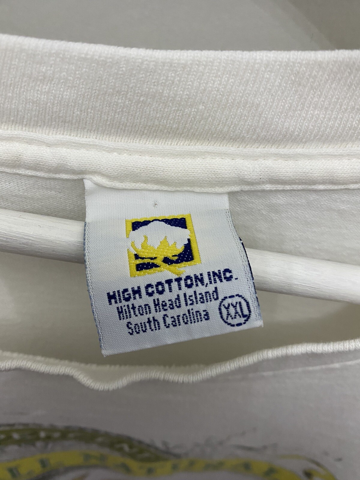 Vintage High Cotton Inc Single Stitch T Shirt size XXL Humor Novelty 40 Funny gallery